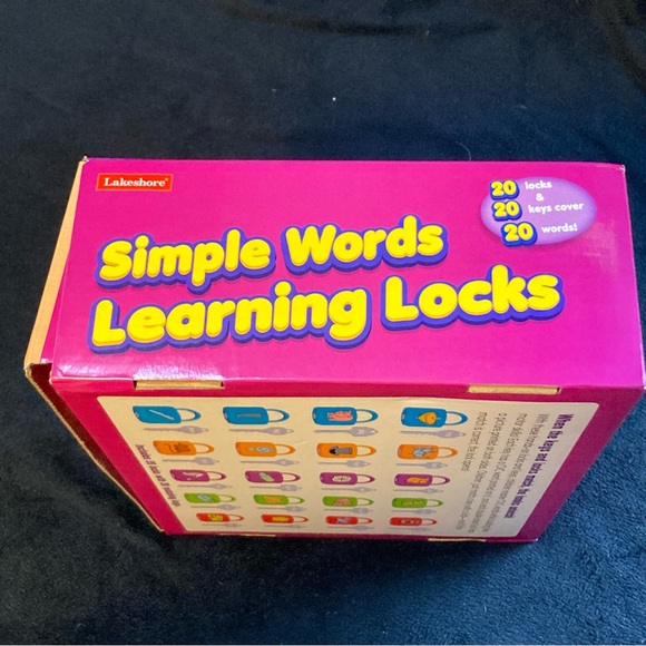 Simple Words Learning Locks - Multicolor - Picture 14 of 15